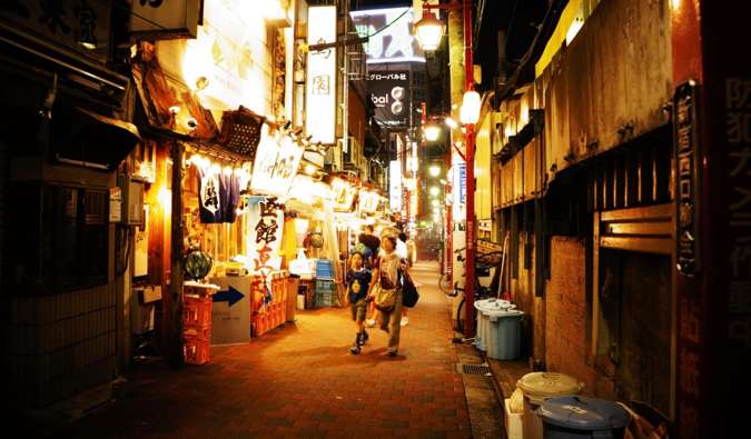 Street in tokyo