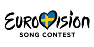 EUROVISION logo with the sweden flag